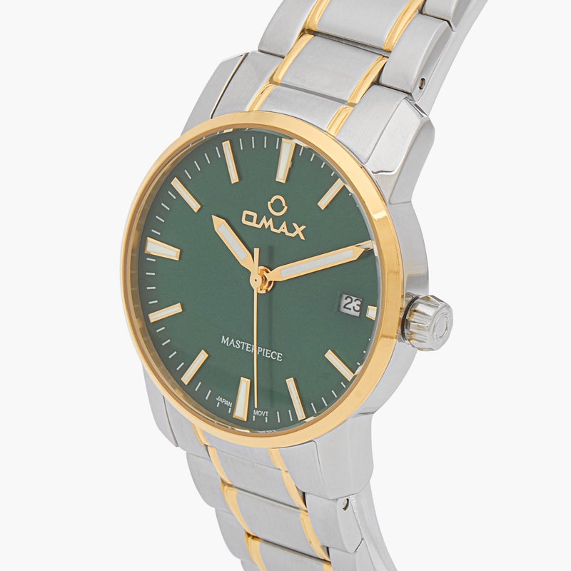 Omax Masterpiece Women's Watch with Green Dial - Image 4